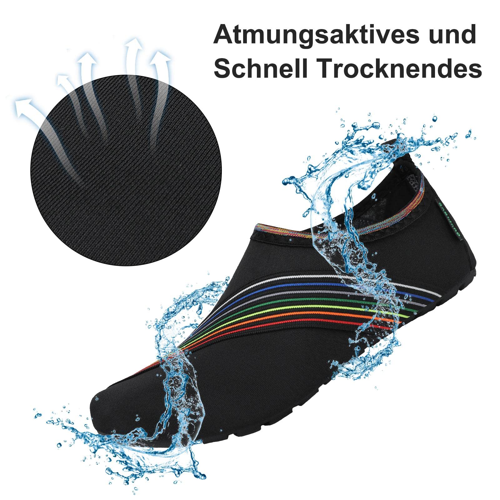 SAGUARO Scarpe da Acqua Uomo Donna Scarpe da Immersioni Antiscivolo Traspiranti