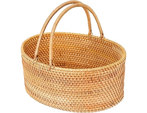 Best Large Oval Baskets in 2024: Ultimate Guide to Woven Wicker Storage