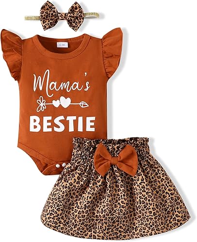 SUNNY PIGGY Ropa de Bebé Niña Recién Nacida Vestido Mameluco Infantil Conjunto de Verano Ropa Linda de Niña Pequeña Conjunto de Falda
