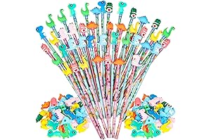 Scented Dinosaur Pencils with Unlimited Charms
