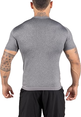 Miniatura 15 de Kewlioo - Camisa de traje de sauna para hombre, chaleco de compresión de sudor que atrapa el calor, faja moldeadora, chaqueta versátil para hacer