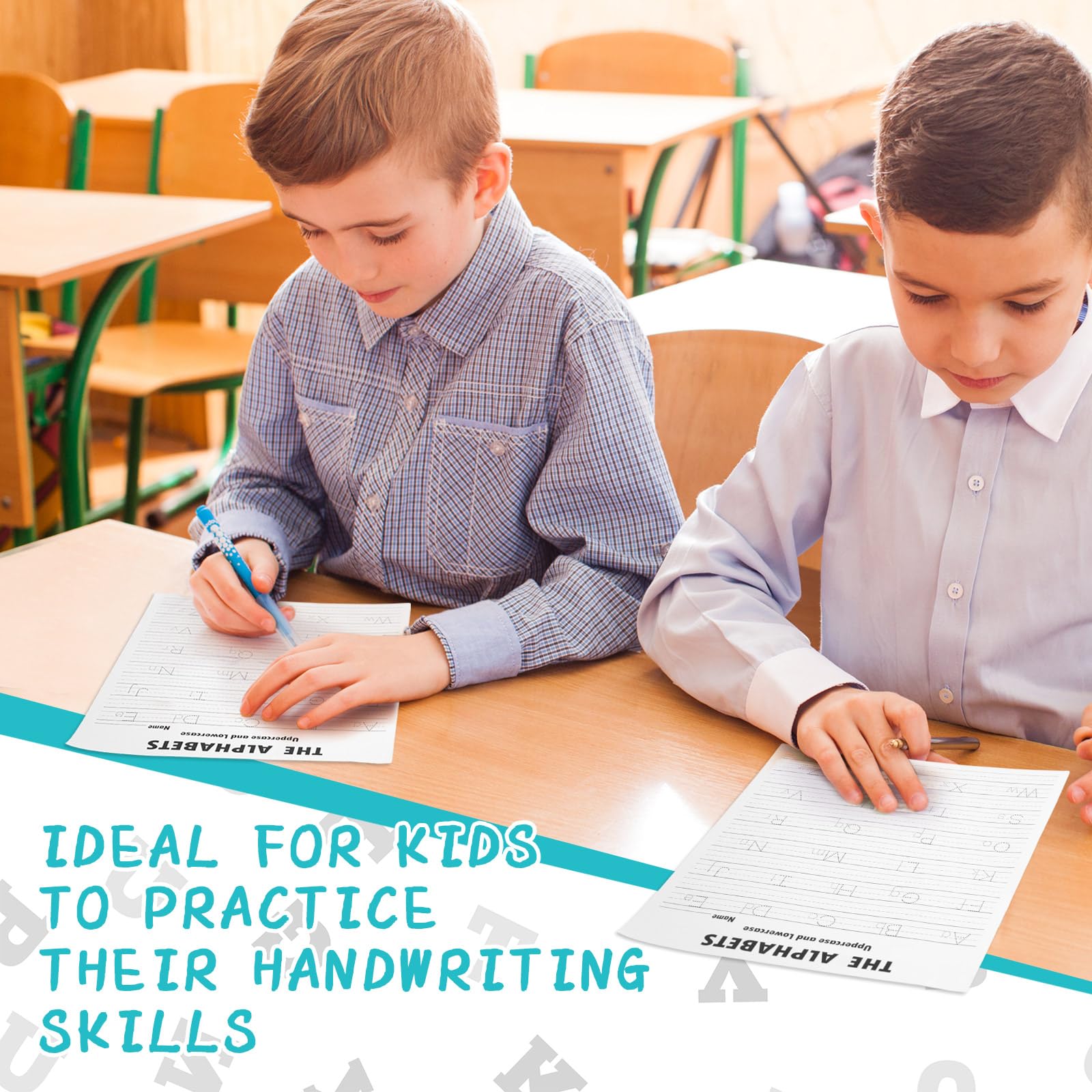 Snapklik.com : 100 Sheets Alphabet Tracing Paper 85x11 Inch Trace ...