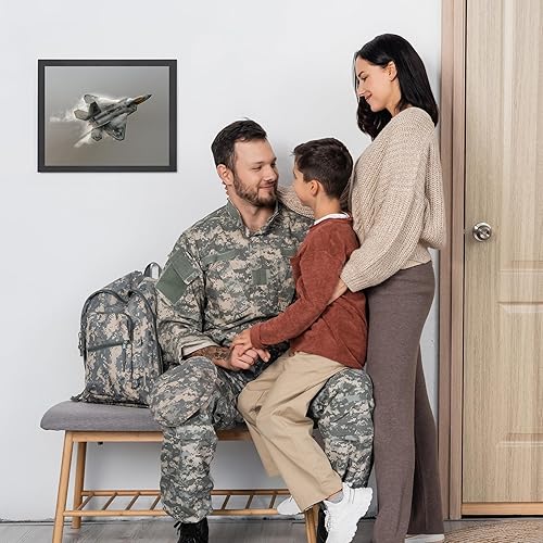 Miniatura 5 de United States Air Force F22A - Military Wall Art, Military Aircraft Wall Decor, Wall Art Patriotic Fighter Jet F22A Print, Home Decor, Living Room