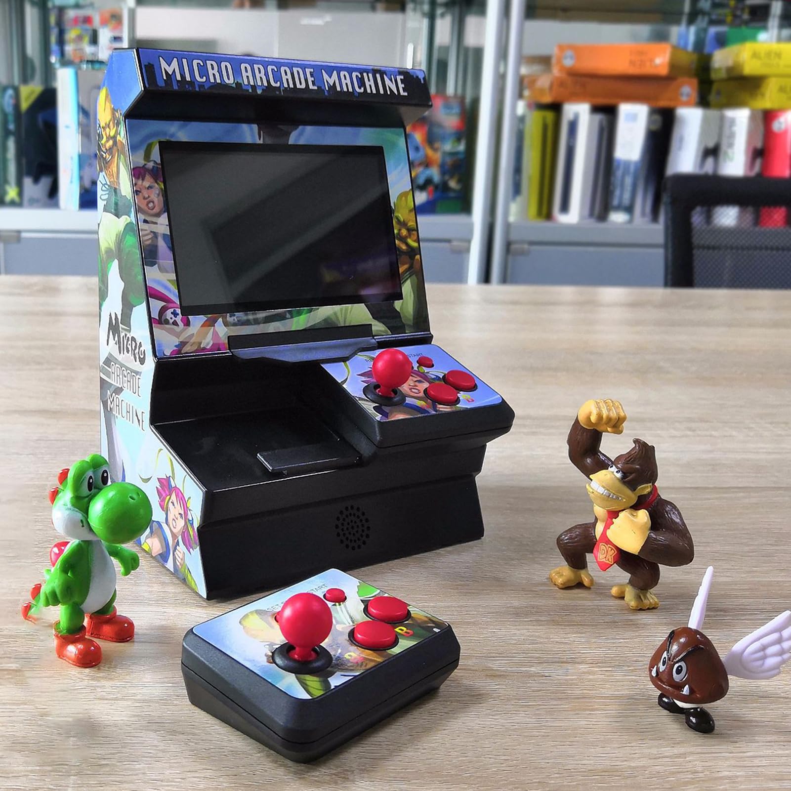 Consola arcade, mini máquina recreativa portátil, con 240 juegos. Pantalla 2 ,2 LCD
