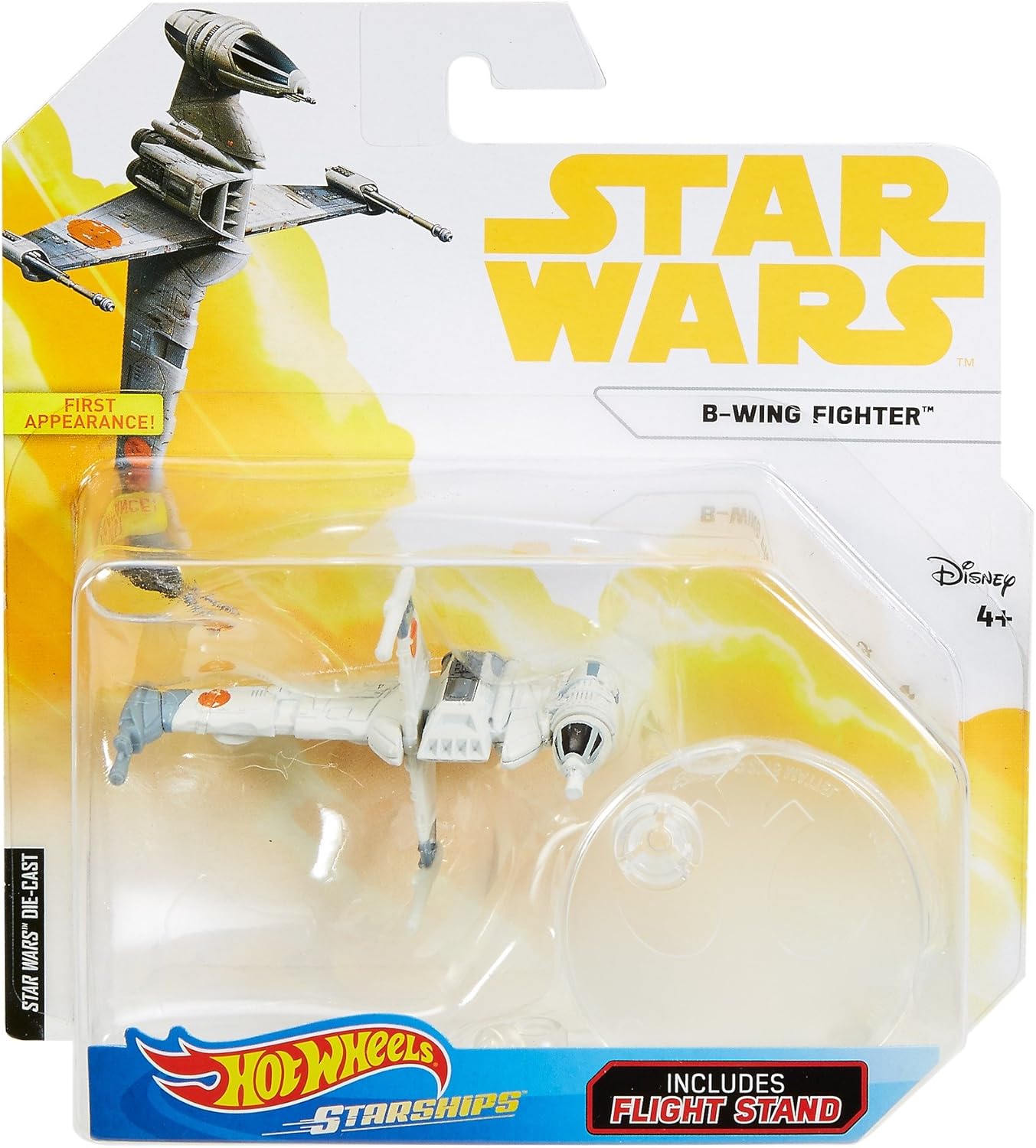 Hot Wheels Star Wars B-Wing Fighter Vehicle - Image 5