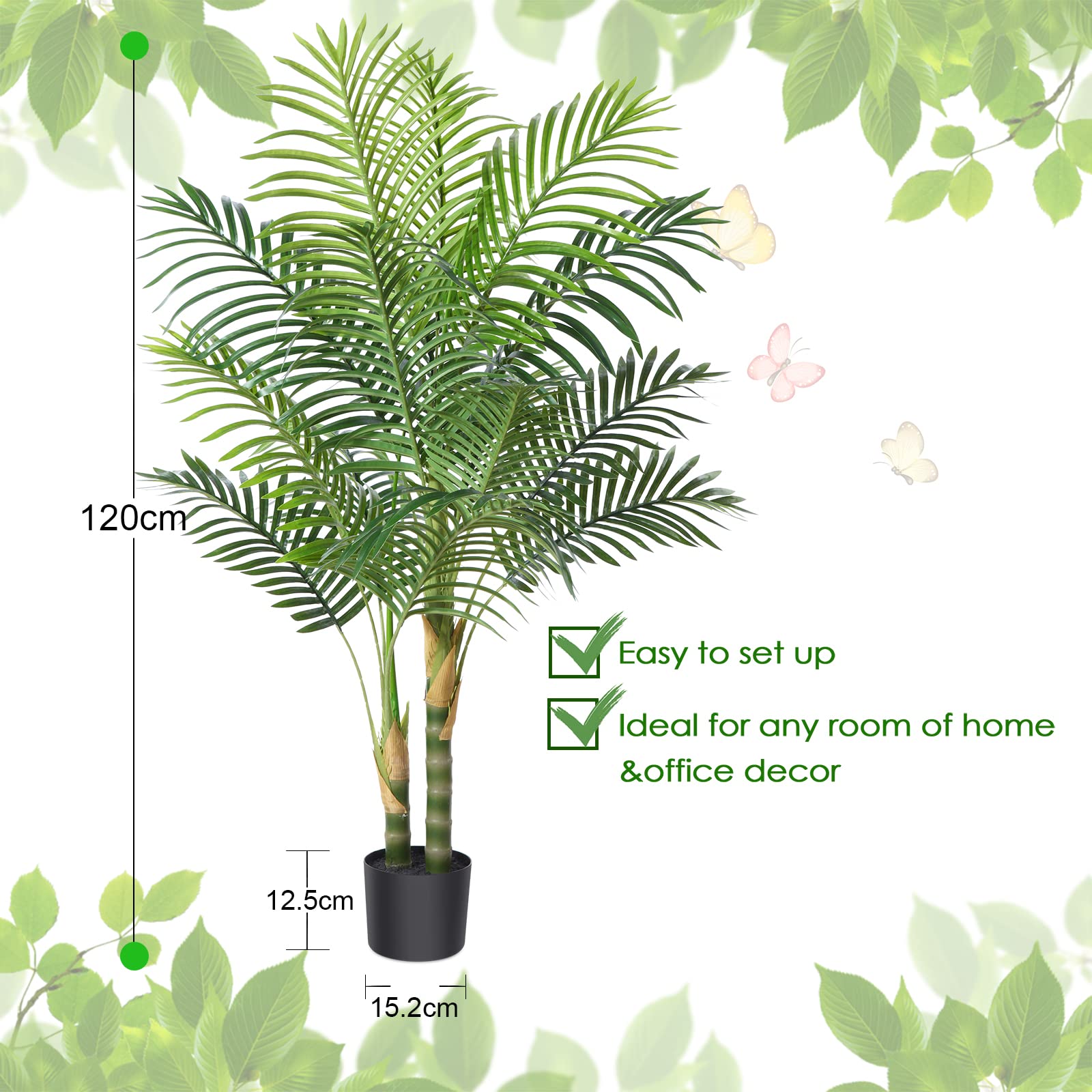 Branche Réaliste De Fleurs De Cerisier Artificiel | La Maison Du Jardinier