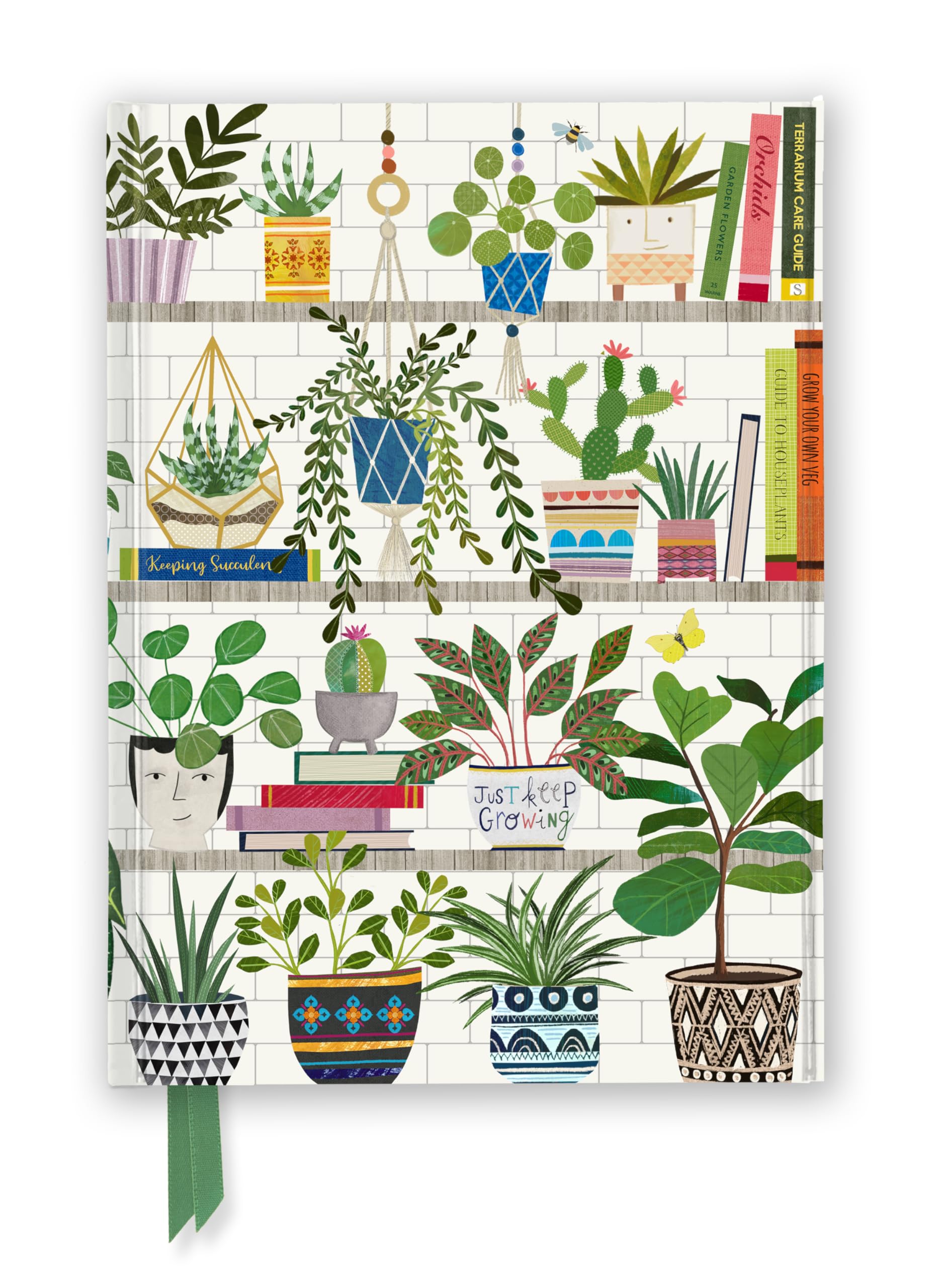 Georgia Breeze Books  Plants Foiled Journal 9781804178591