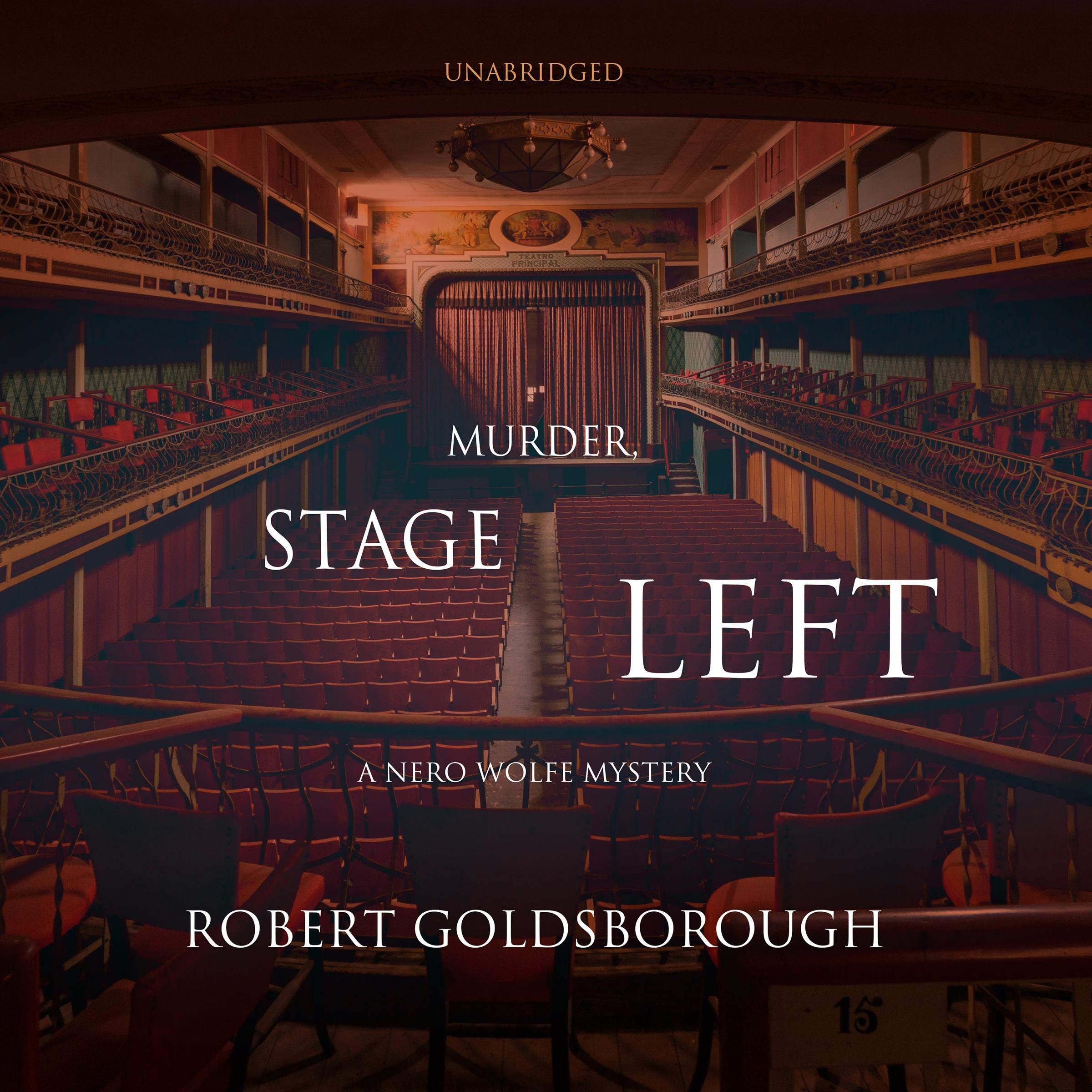 Cover art for Murder, Stage Left