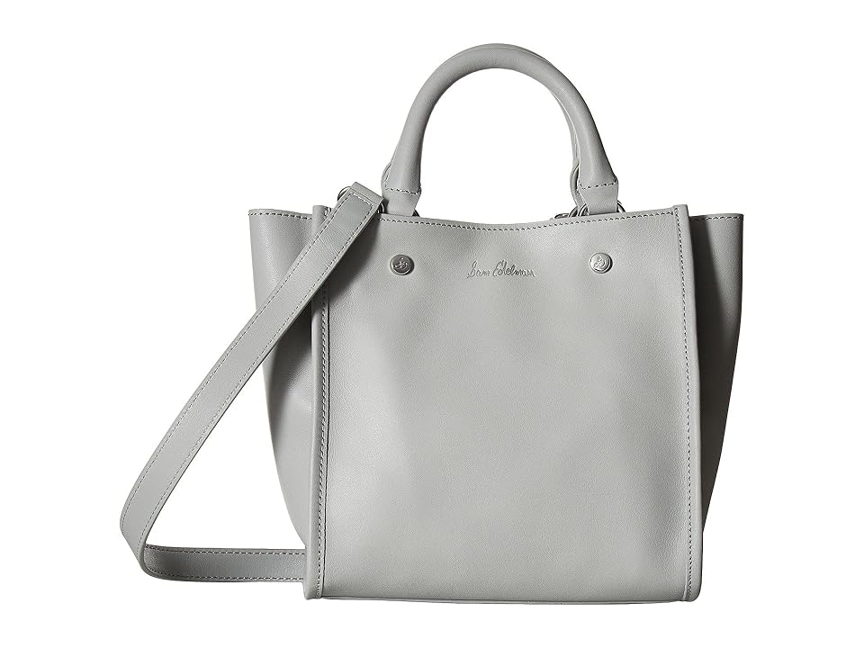 

Sam Edelman Abigail Micro Tote (Grey Leather) Tote Handbags