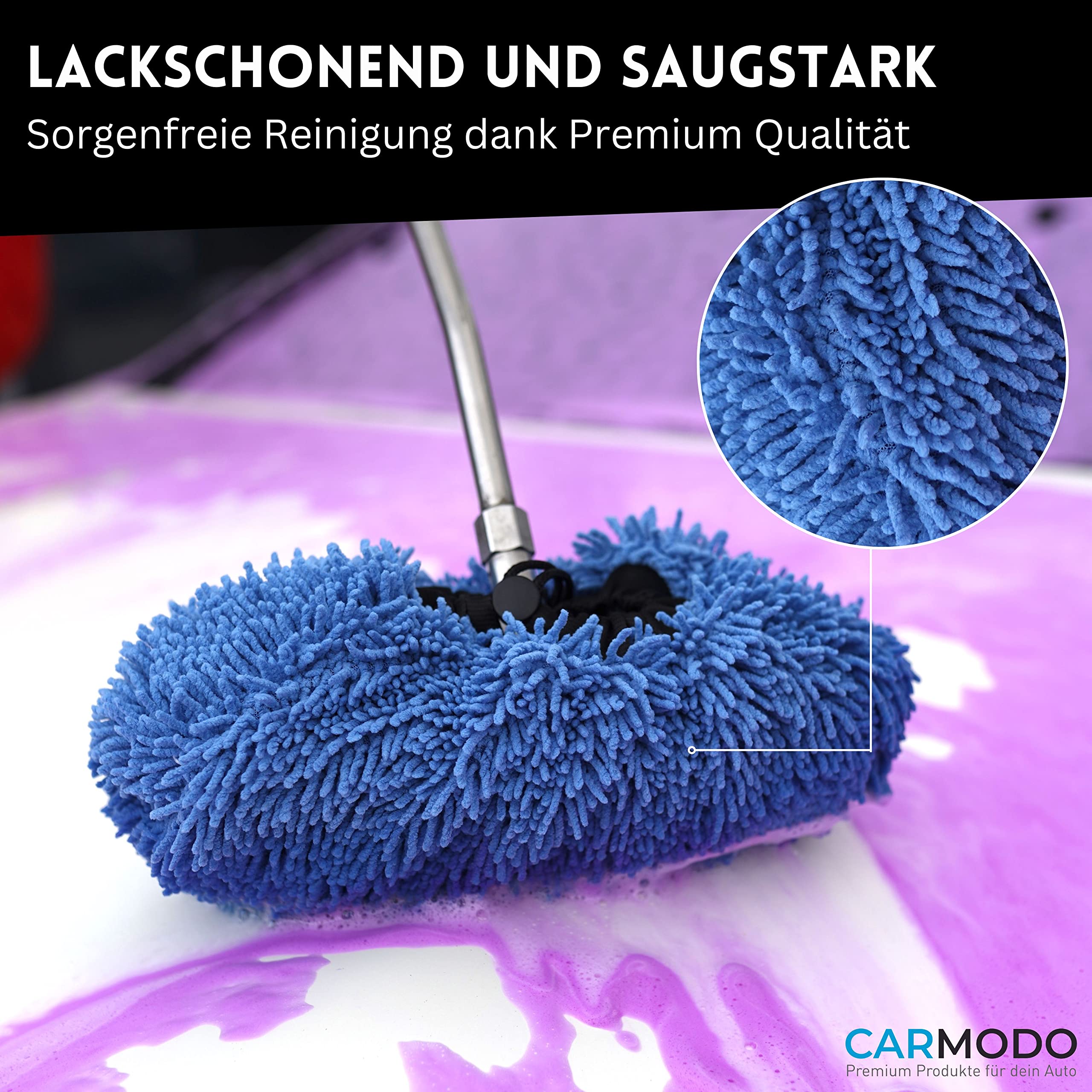 Brosse De Lavage De Pneus - Brosse à Poils Denses Pour Jantes De Voiture Avec Poignées