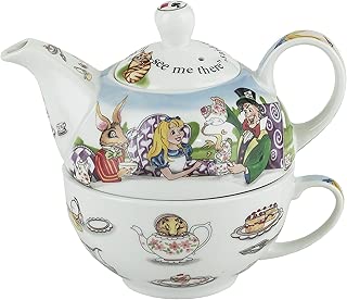 Cardew Design Alice in Wonderland Tea for One 16-Ounce Teapot and 10-Ounce Cup - coolthings.us
