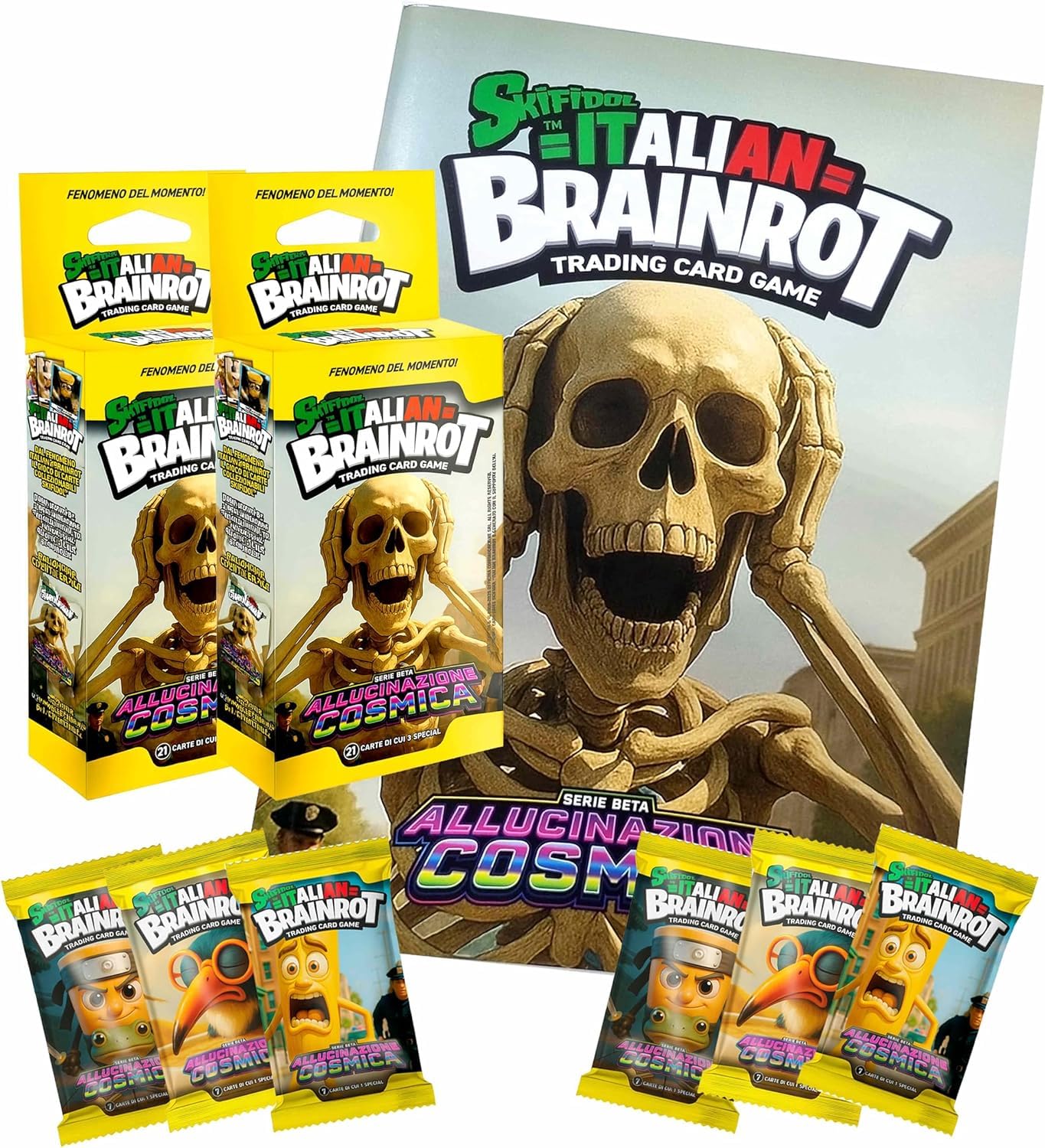 Skifidol Italian Brainrot Trading Card Game, Beta Series Cosmic