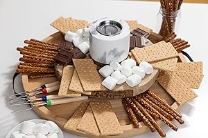 Tabletop Electric Smores Kit for Indoor and Outdoor Fun