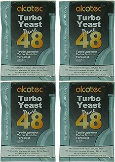 Sponsored Ad - Alcotec 48 Hour Turbo Yeast (Pack of 4)