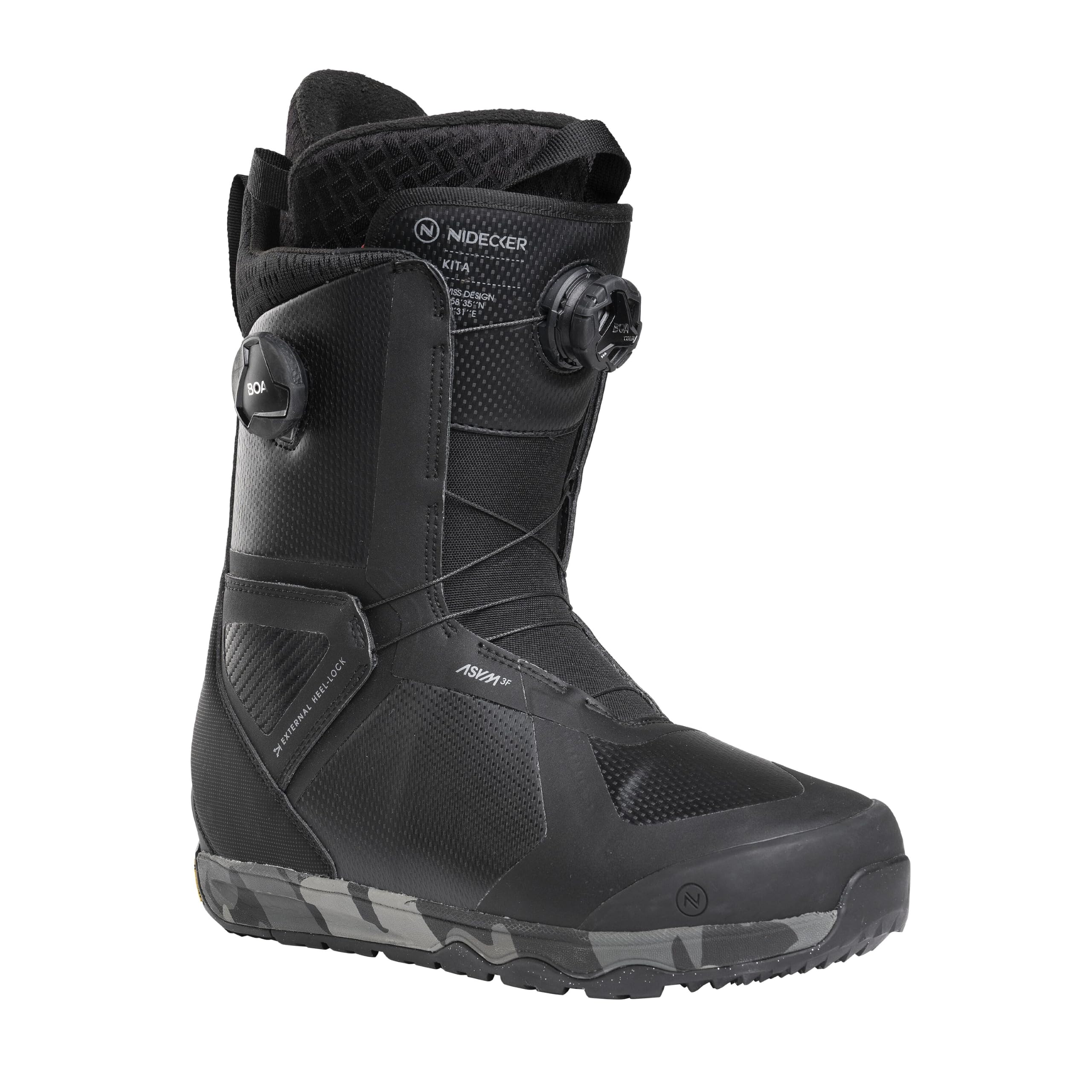 Nidecker Ejack Kita Boa Men's Snowboard Boots, Eric Jackson Pro Model