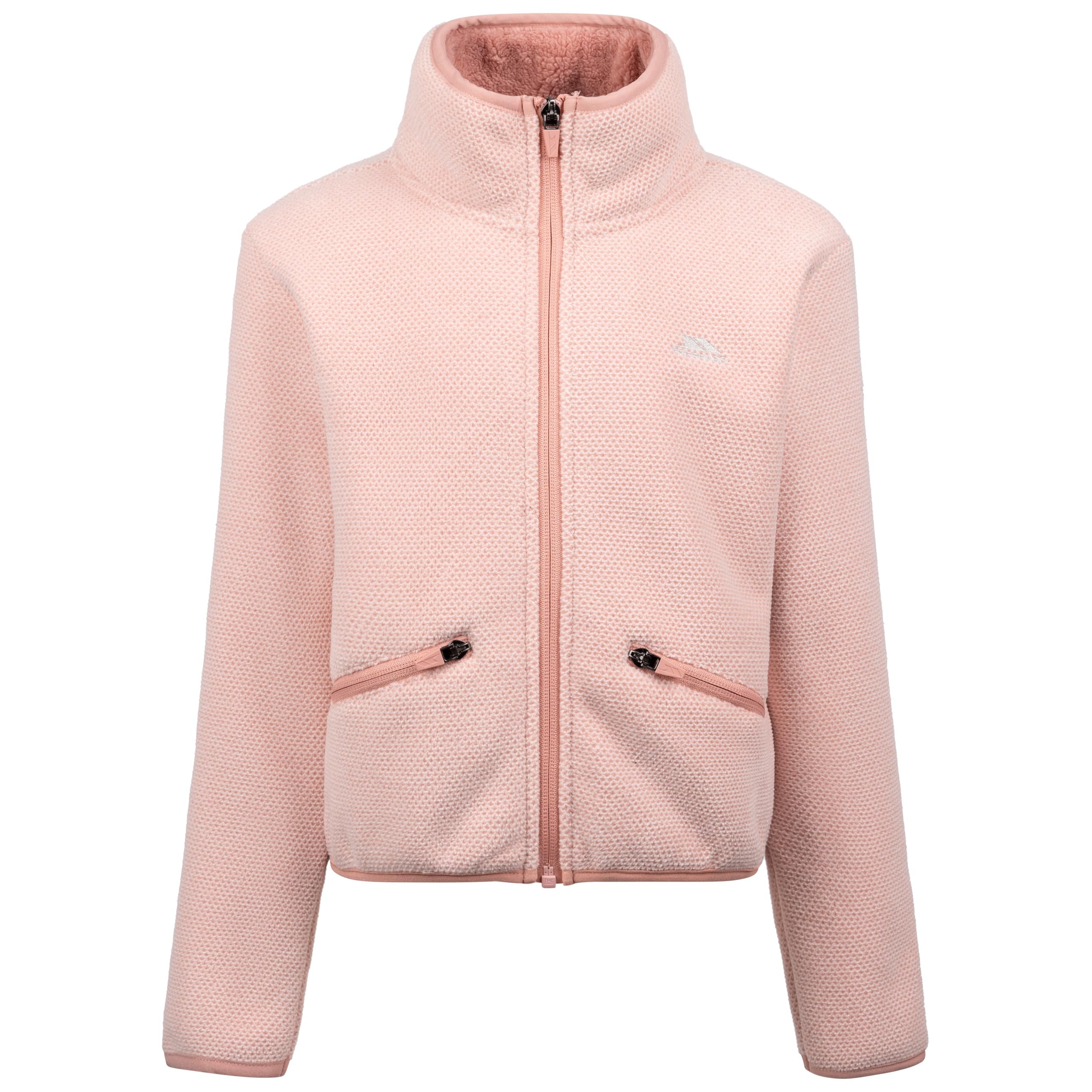 Trespass (11 Years To 12 Years, Mid Rose) Unisex Kids 2 Pockets Fleece - Tryllis