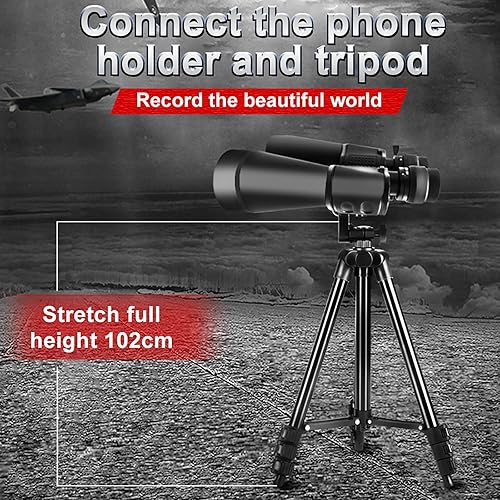 Miniatura 5 de GBSELL High Magnification Long Range 60 Times Telescope Binoculars, HD Professiona Telescope Binoculars for Observe Aircraft Birds Animals,