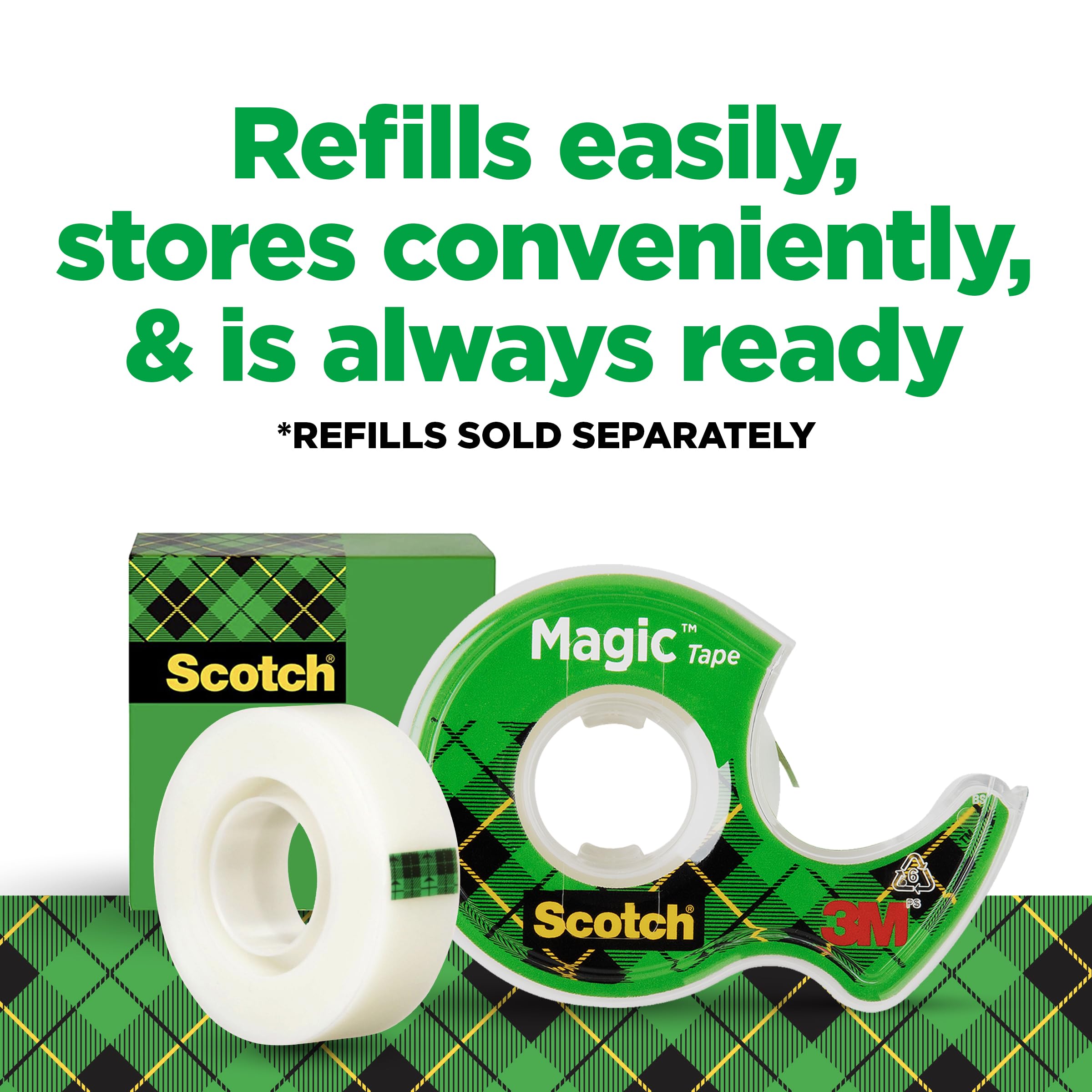 Scotch® Magic™ Klebebandabroller, 1,27 x 1,905 cm