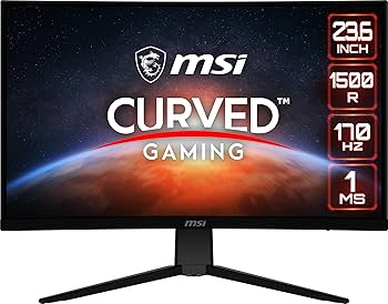 MSI ゲーミングモニター 180hz 1ms 湾曲 23.6インチの180Hz対応湾曲ゲーミングモニター「G2422C」はストーリー
