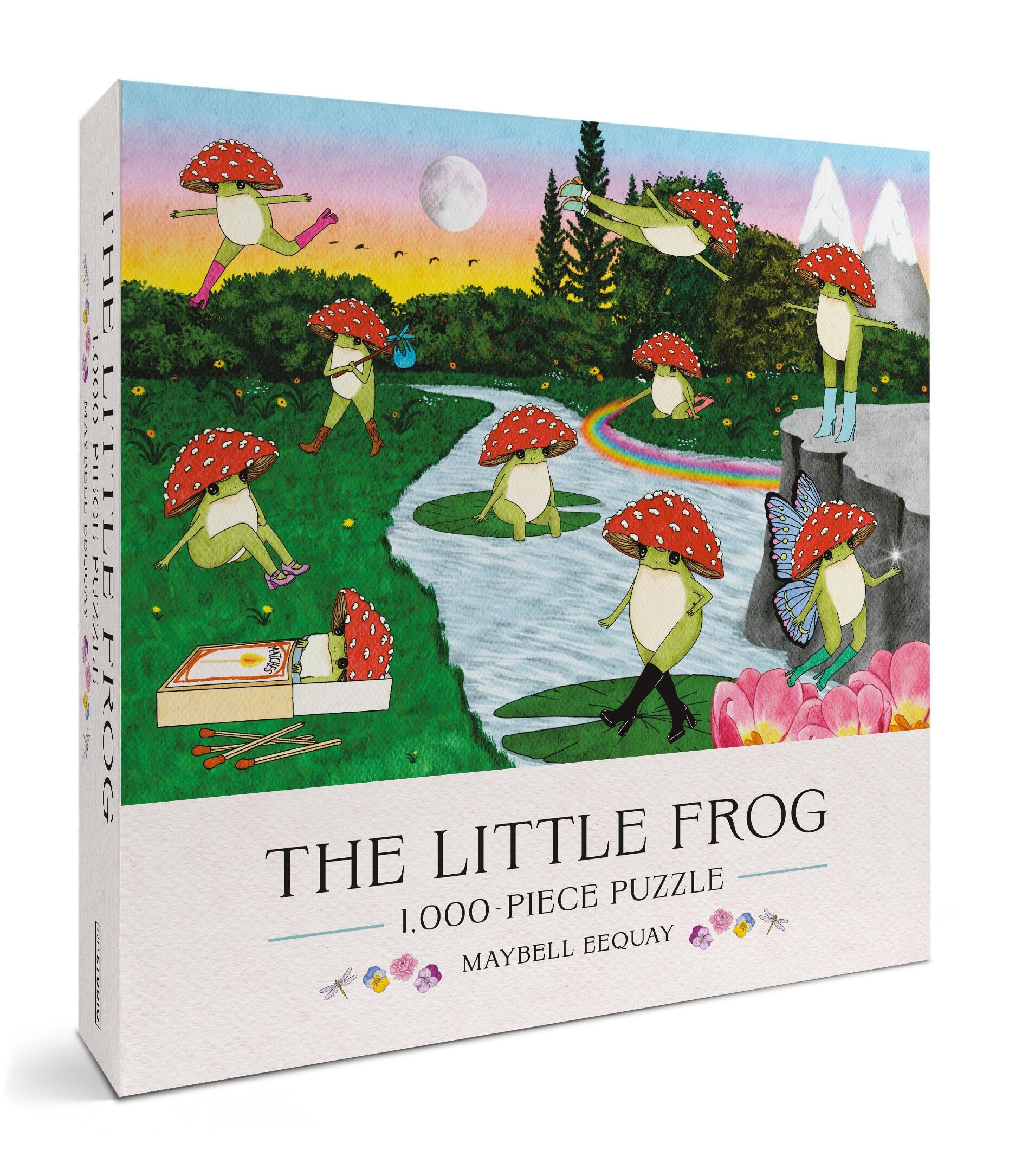 The Little Frog 1,000-Piece Puzzle by Maybell Eequay Jigsaw