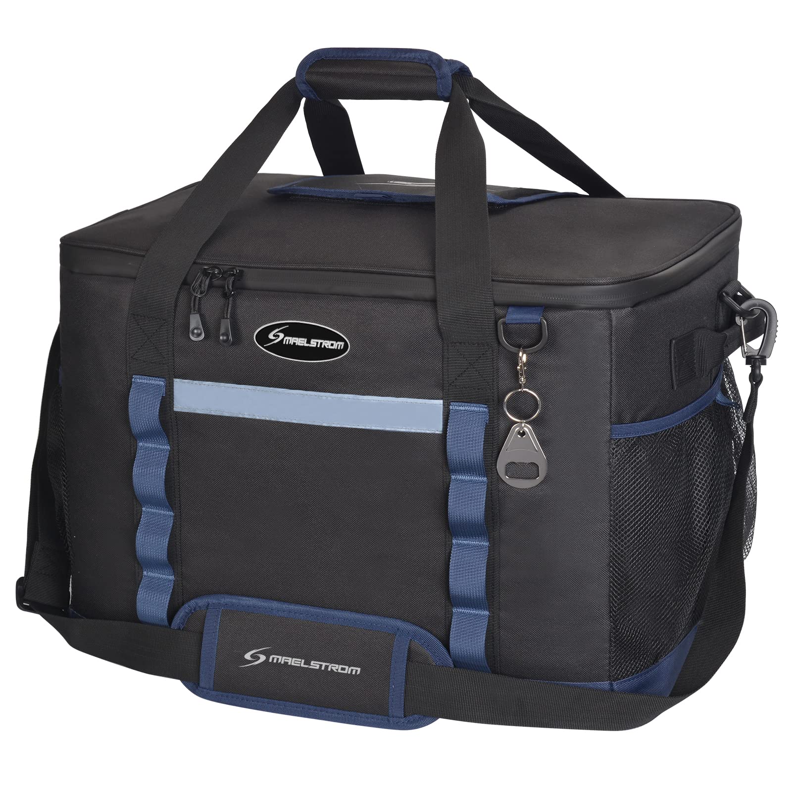 Maelstrom Ice Hollow - Borsa frigo pieghevole con lati morbidi, 60/75 lattine, extra large, isolata, a prova di perdite, portatile, per la spesa, il campeggio, il tailgating e i viaggi su strada