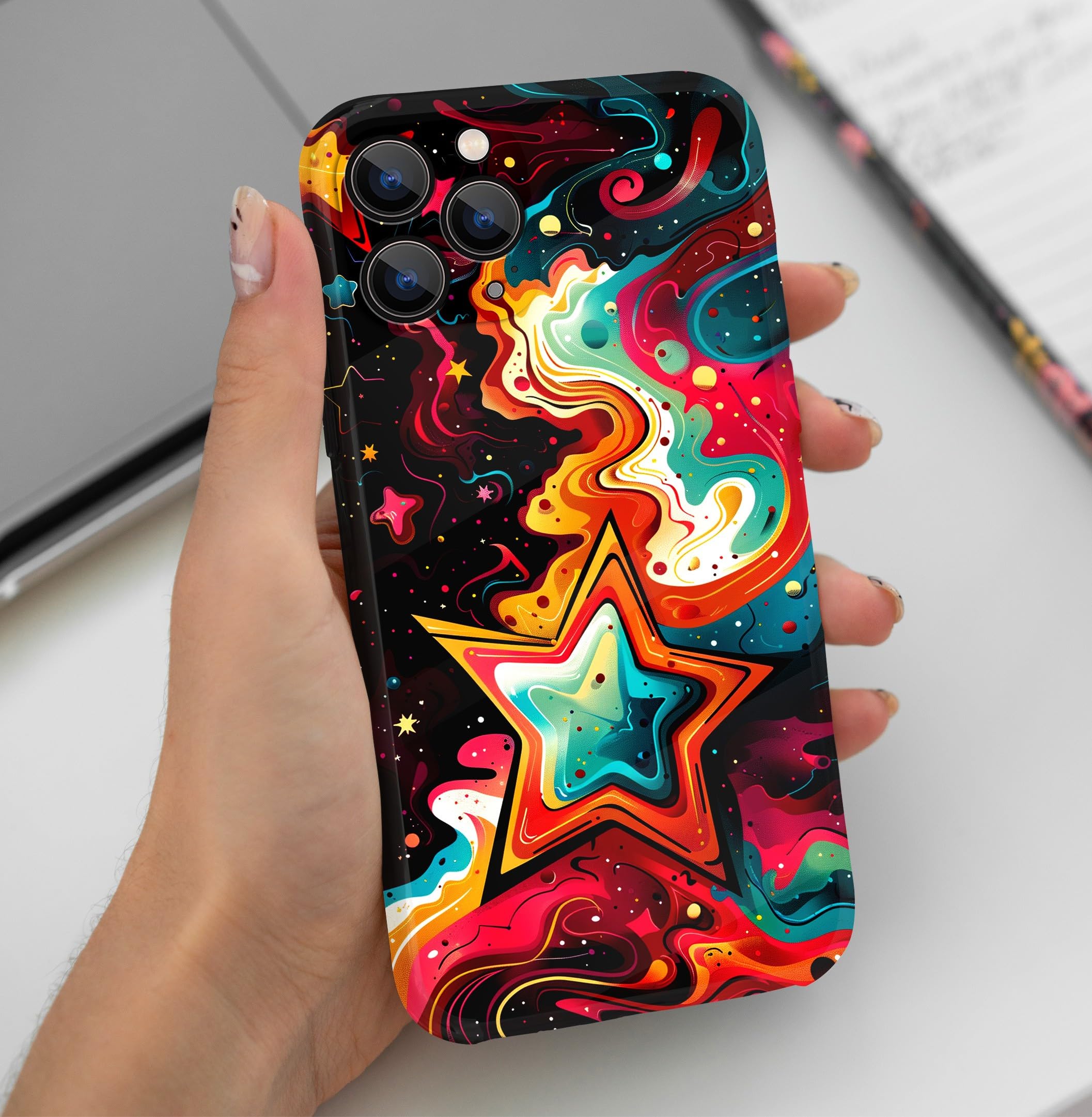 Compatible with iPhone 16 Pro Max Case Ultra-Slim Protective Case - Shockproof for Phone Case with Soft TPU