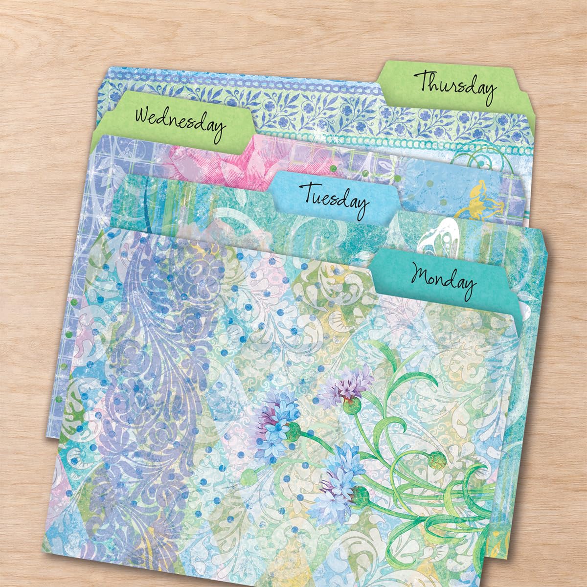 Colorful File Folders - Value Pack -9 Colorful File Folders - Value Pack -9