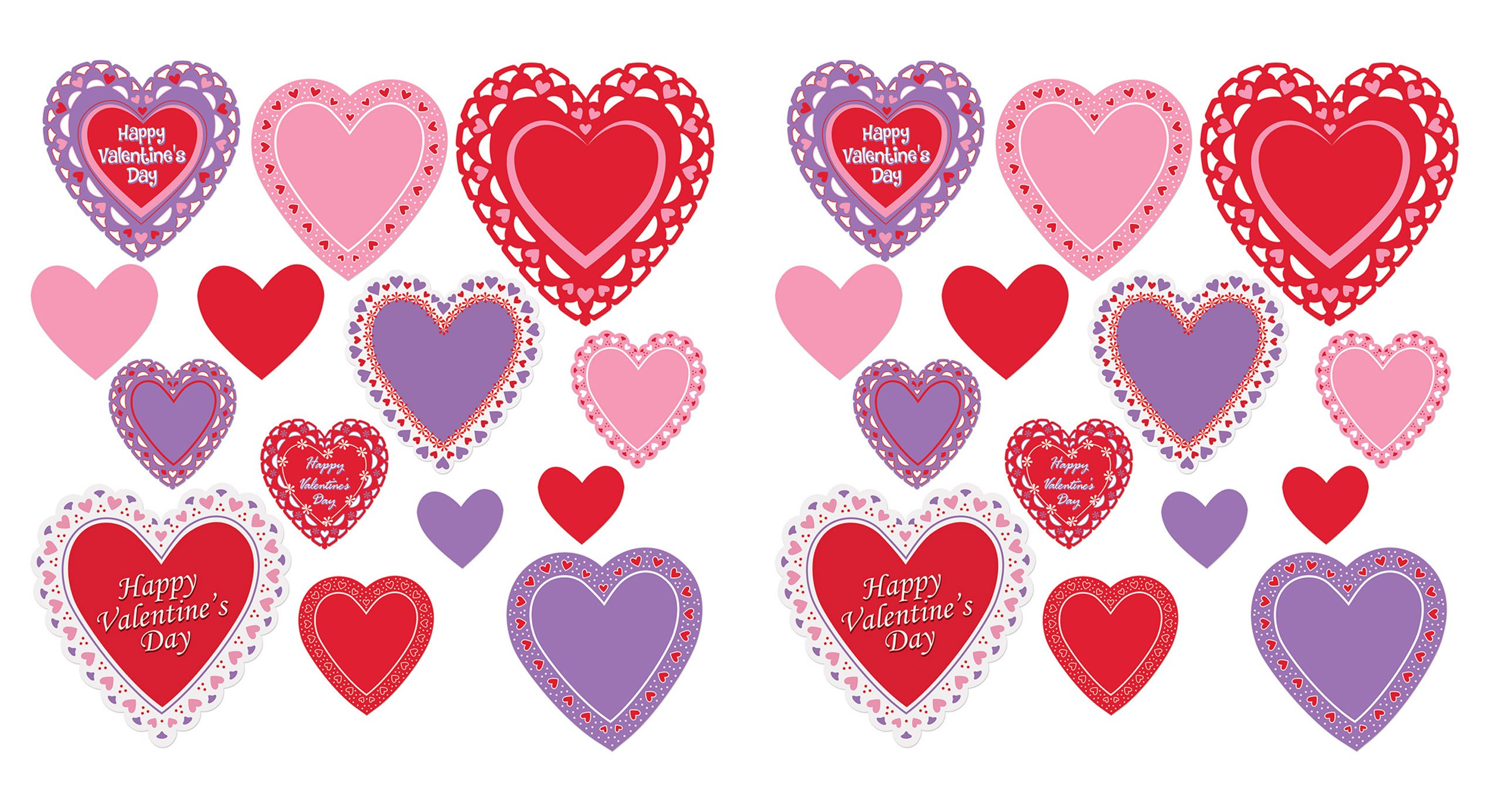 Découpes Saint-Valentin Beistle pour embellir votre soirée en amoureux