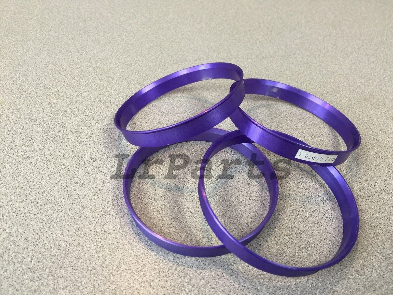 Proper Spec HUBCENTRIC Hub Centering Steel Rings L322 Rims Wheels