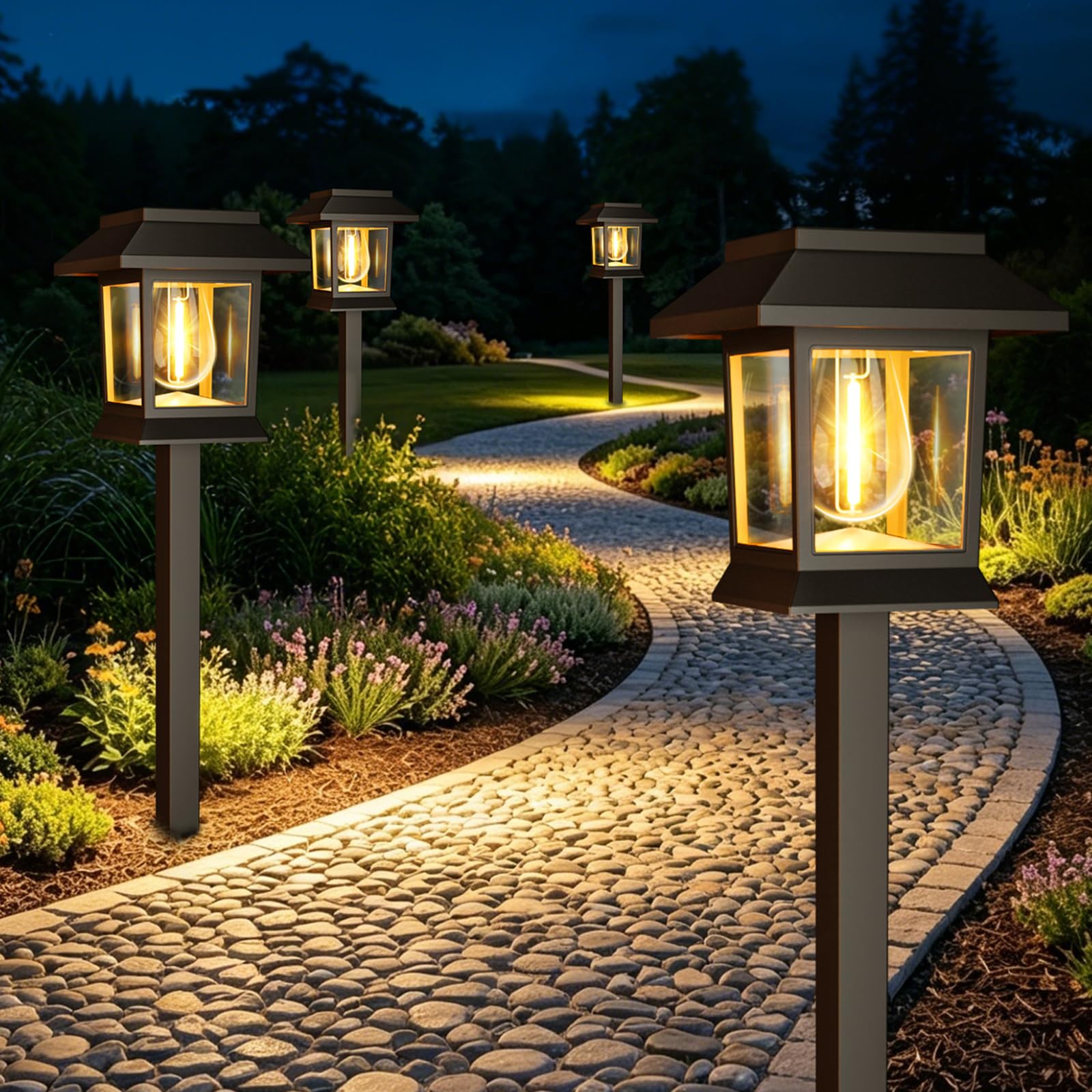 nipify Solarlampen Für Außen Garten