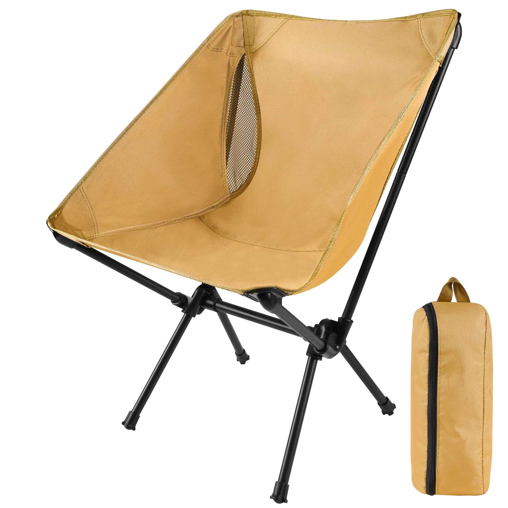 Chaises De Camping Confortables Chaise De Camping Pliable Pour L'extu00e9rieur, Chaise Pliante Avec Cadre 7075 AL Pour La Pu00eache, L Chaise Plage