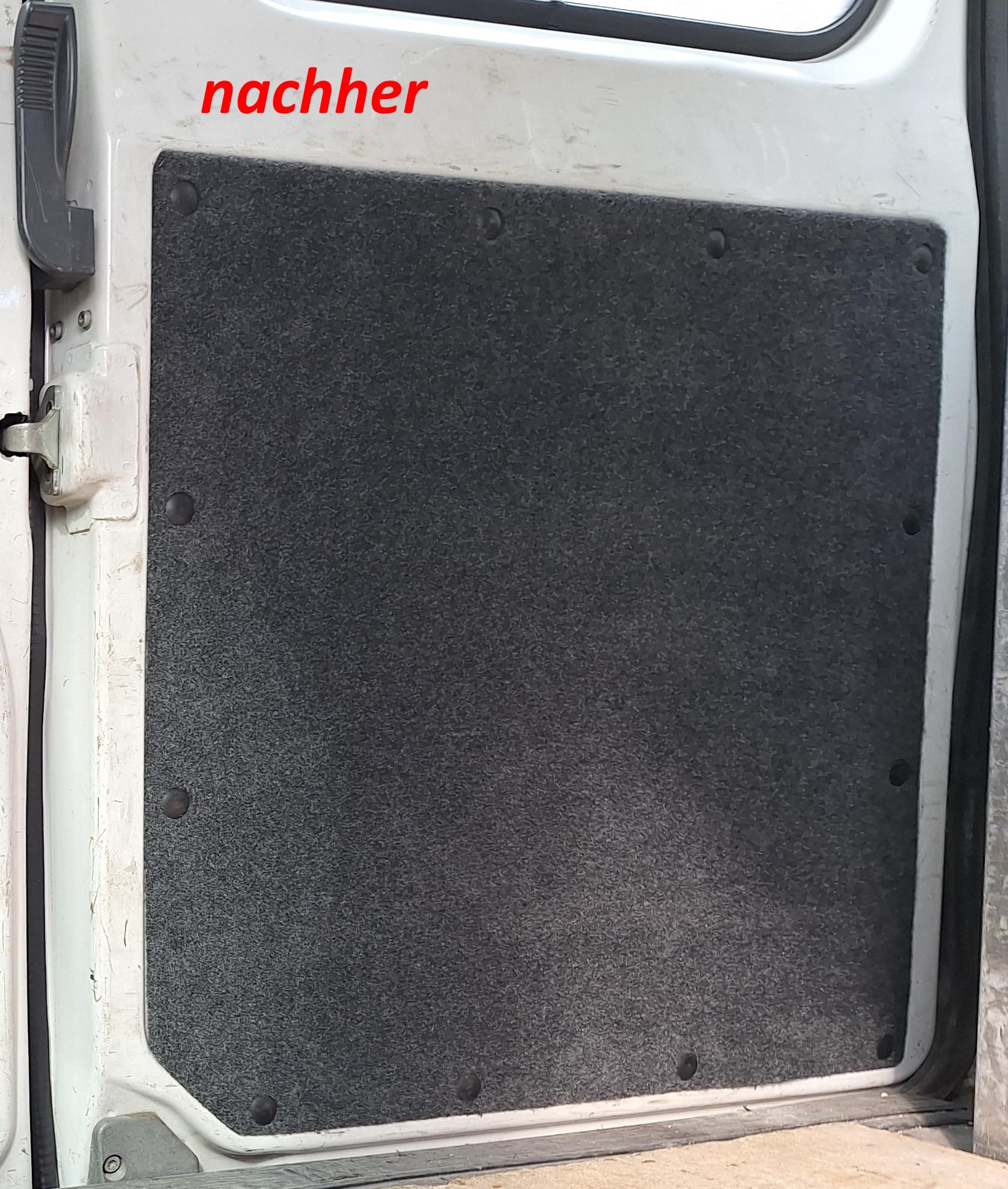 Nadelfilz Extra-Flex Meterware Restauration Innenraumverkleidung Instandhaltung Camperausbau 206 cm Breite (206 x 800 cm, Anthrazit)
