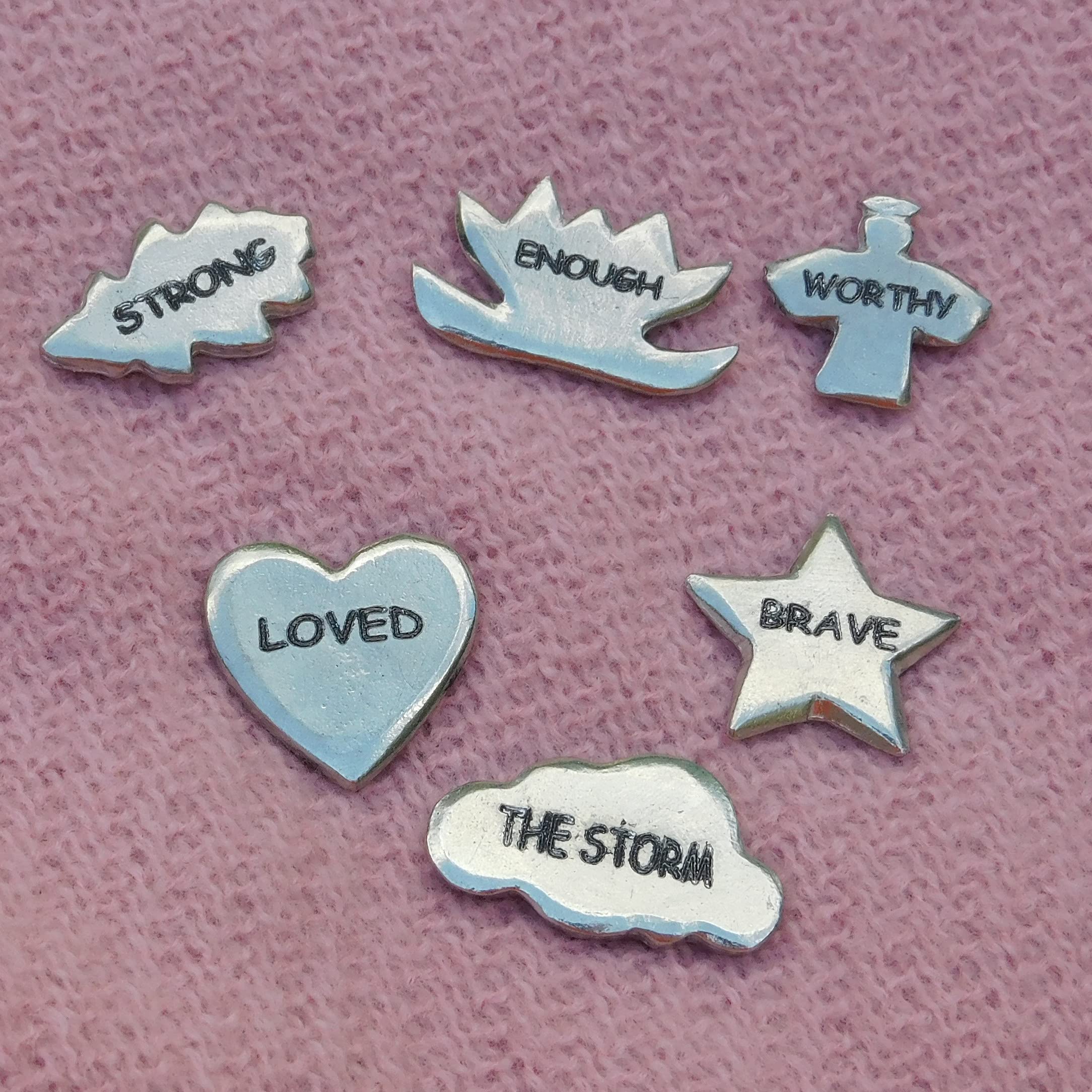 Miroir De Poche Forme De Cœur - Passion Création Sublimation