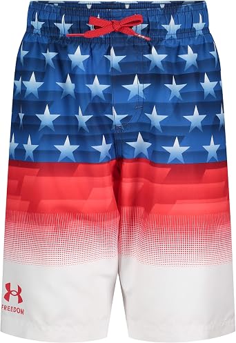 Under Armour Boys Swim Trunk Shorts, Lightweight & Water Repelling, Quick Dry Material