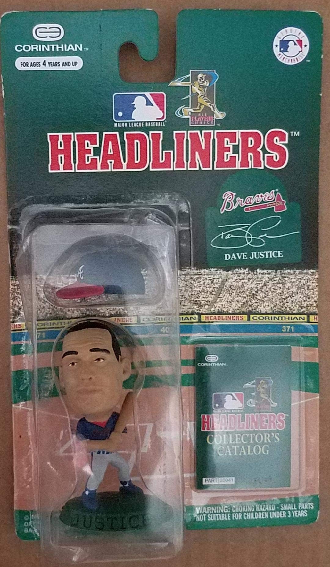 Amazon.com: Corinthian 1996 Collection Headliners Dave Justice 3