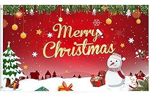 3x5 Ft Merry Christmas Holiday Flag for Outdoor Winter Decor