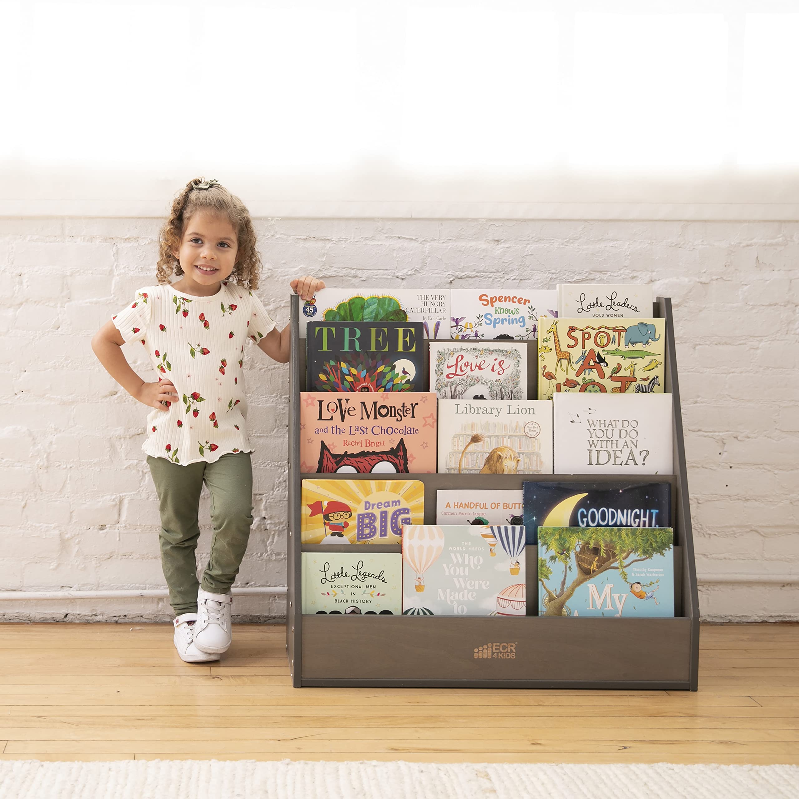 Amazon.com: ECR4Kids Streamline Single-Sided Book Display with