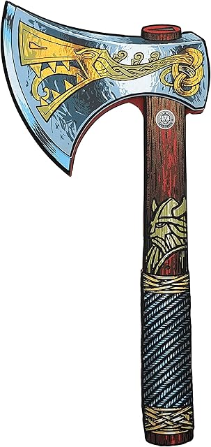 Liontouch 50004LT Viking Foam Toy Axe For Kids | Part Of A Kid's Costume Line