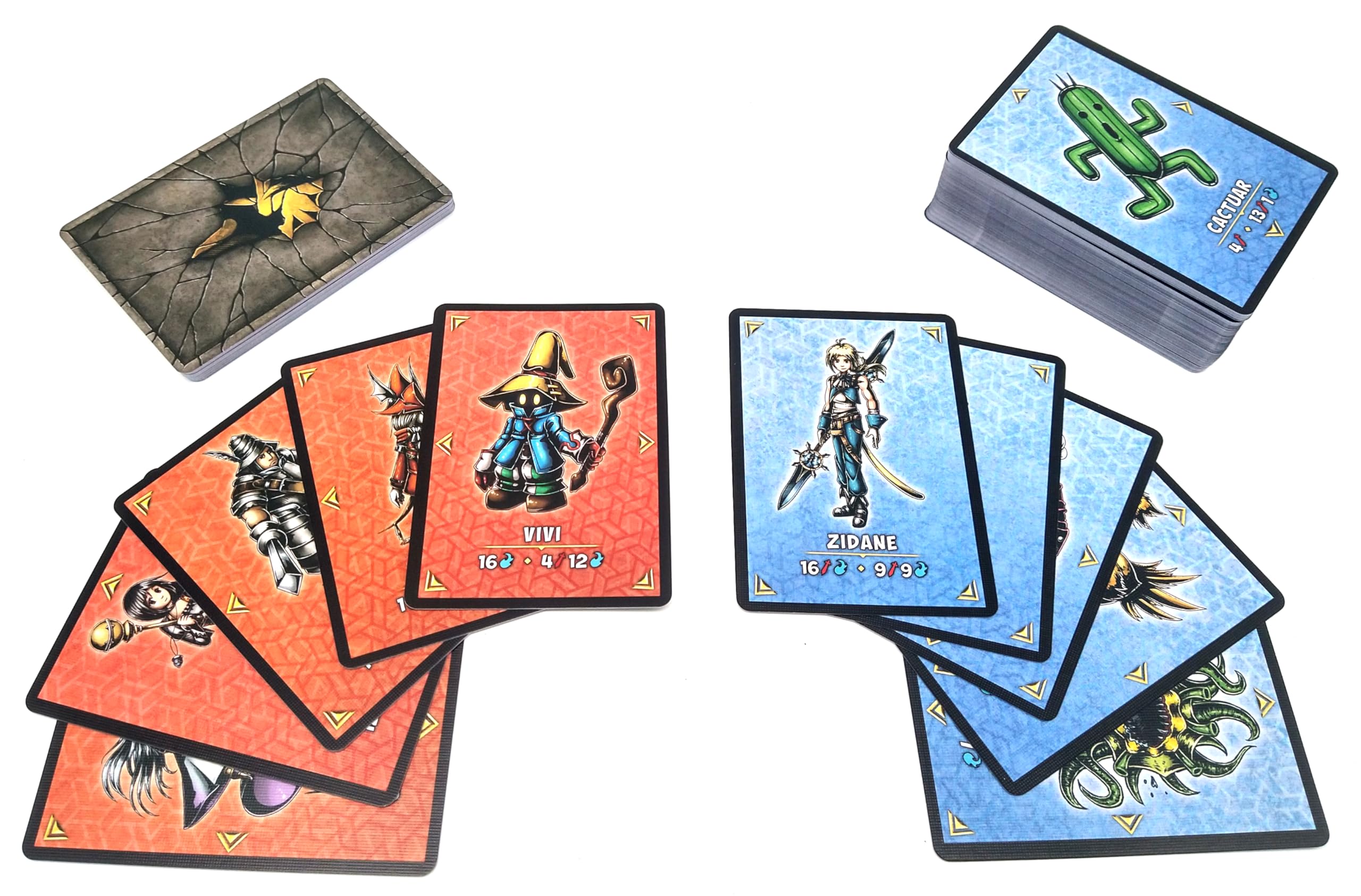 Amazon.com: Tetra Master Card Game Set | Custom Game Cards with