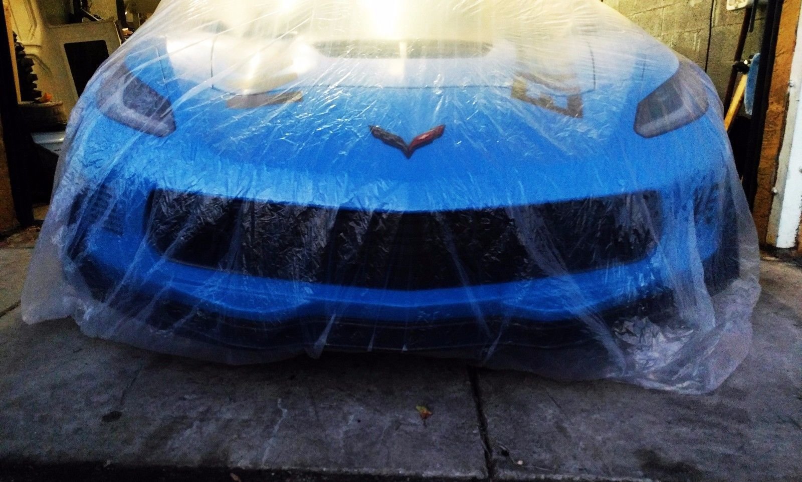 PartsW - 20 Pack of Universal Disposable Plastic Indoor Garage Clear car Cover