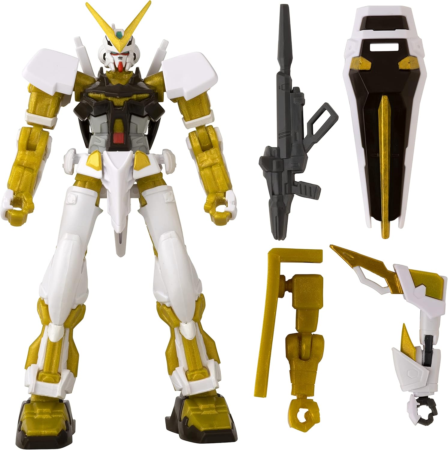 Bandai America San Diego Comic-Con 2021 Exclusive Gundam Infinity: Gundam Seed Gold Astray Action Figure,Multicolor