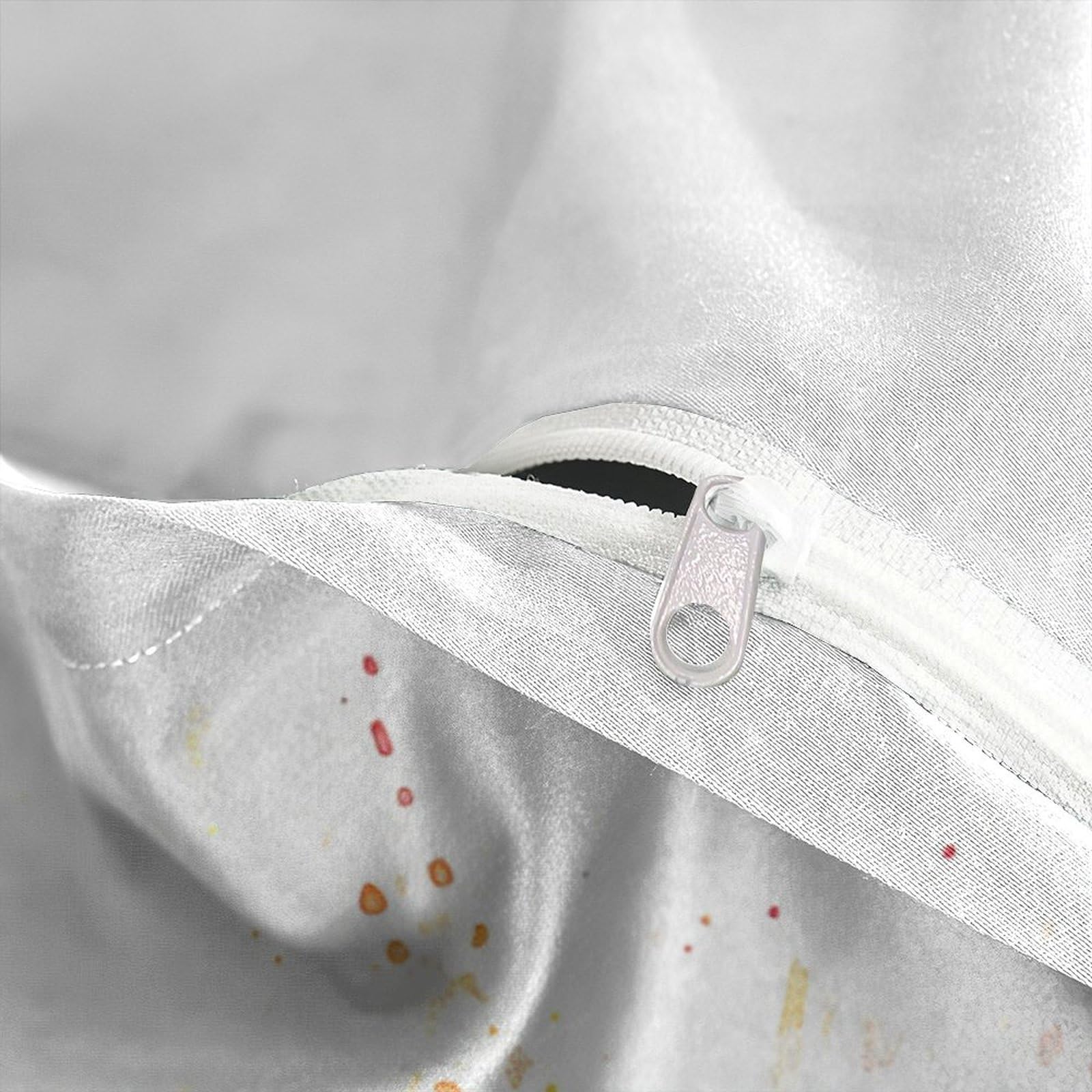 Stampato in 3D Coniglietto carino Copertina Stampata Microfibra Disegnata Set Di Biancheria Da Letto Cura Facile Con 2 Federe,Double（200x200cm）, Per Ragazzi Adulti