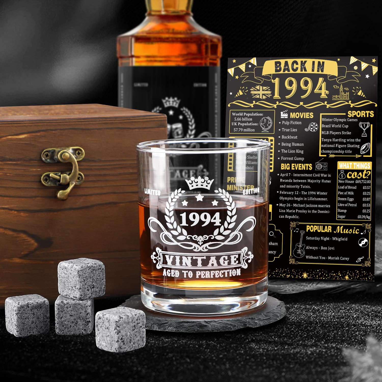 Bicchiere Da Birra Pinta Da 16 Once Inciso Vintage Del 1955 - 70° Compleanno Invecchiato Alla Perfezione - Idee Regalo Per 70 Anni Uomo Donna 1.0 - Italia - Foto 9