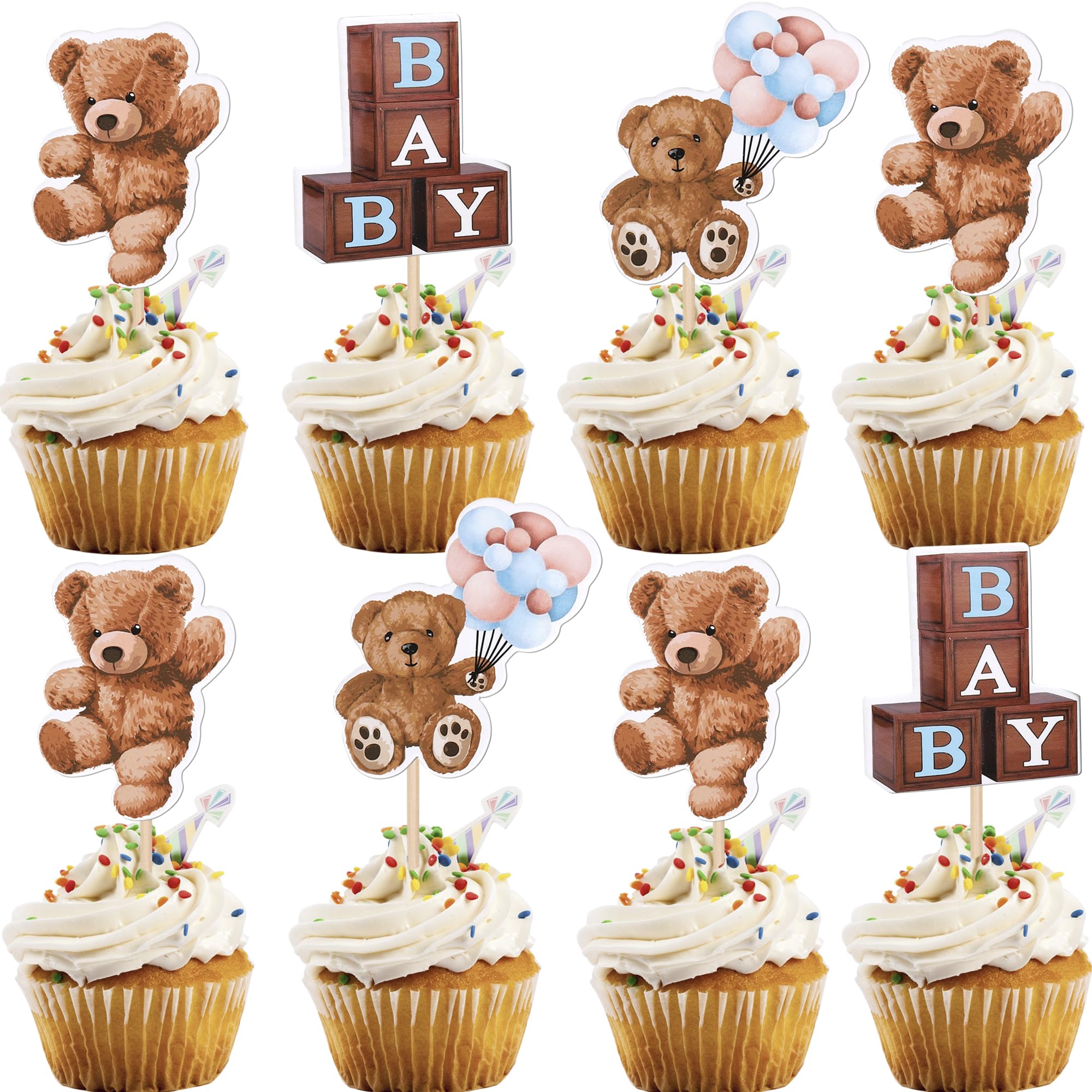 30 Stück Glitzernde Herz Cupcake Topper Von Rsstarxi – Deko Für Baby Shower, Hochzeit, Valentinstag
