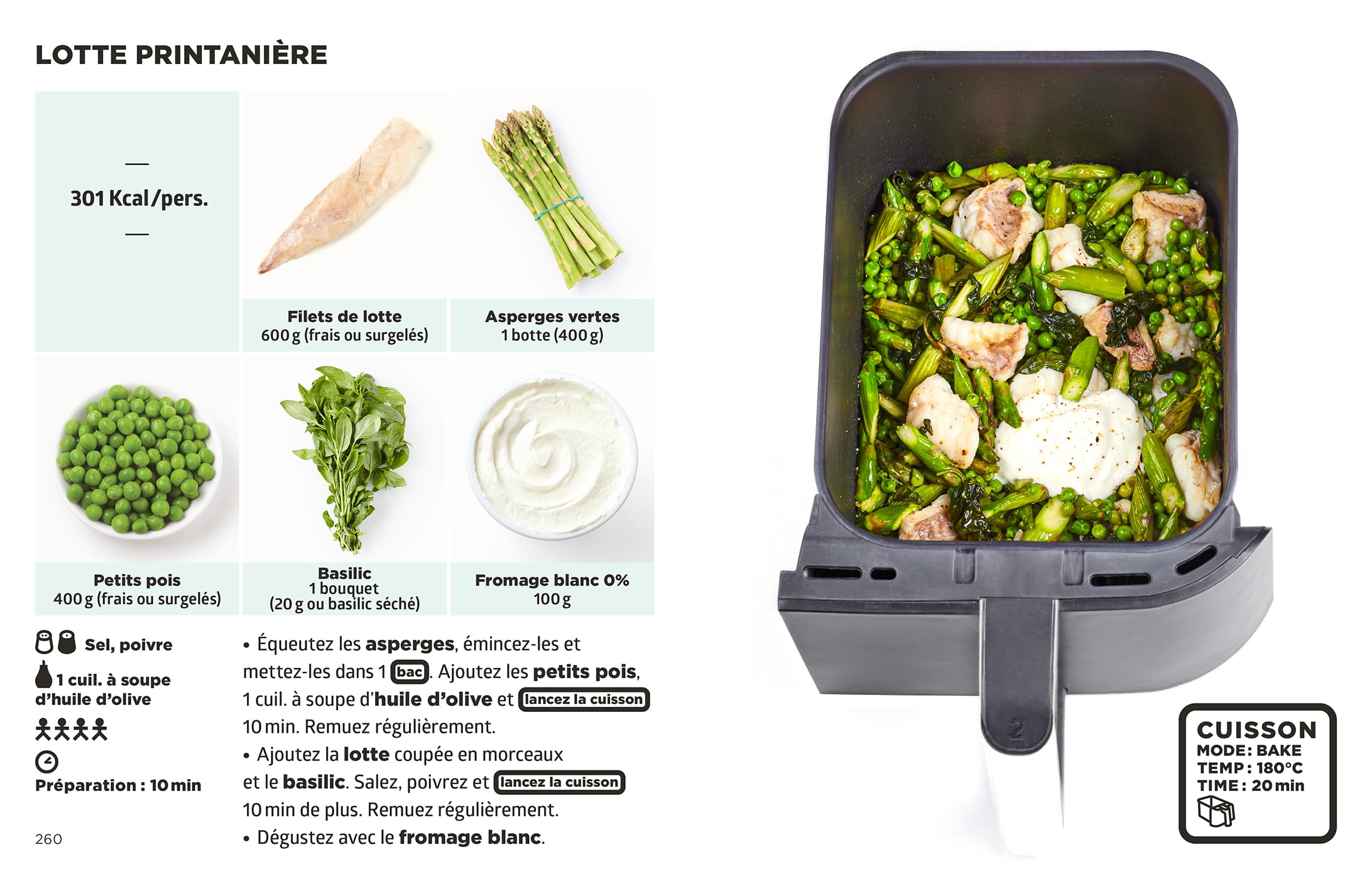 Simplissime NINJA Recettes Light au airfryer