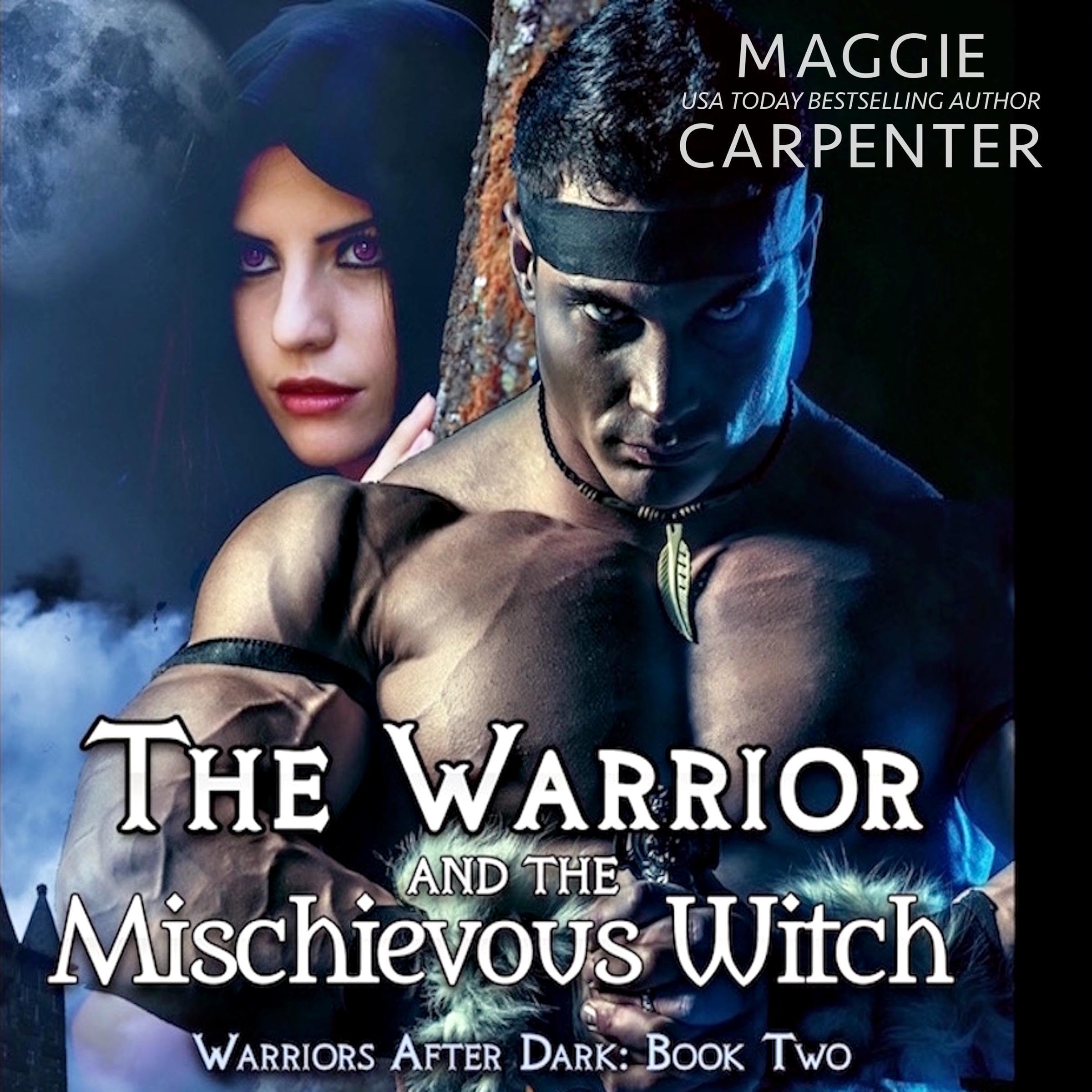 Cover art for The Warrior and the Mischievous Witch