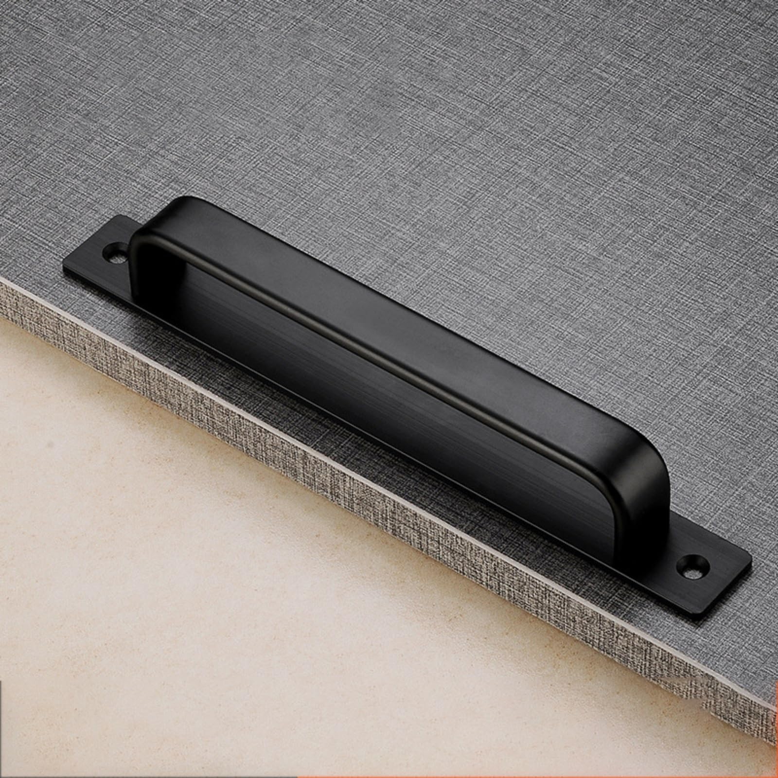Maniglie per porte, in lega di alluminio, confezione da 20 maniglie dritte impermeabili e antiruggine, per mobili da cucina, armadi, mobili per la casa, include accessori per l'installazione