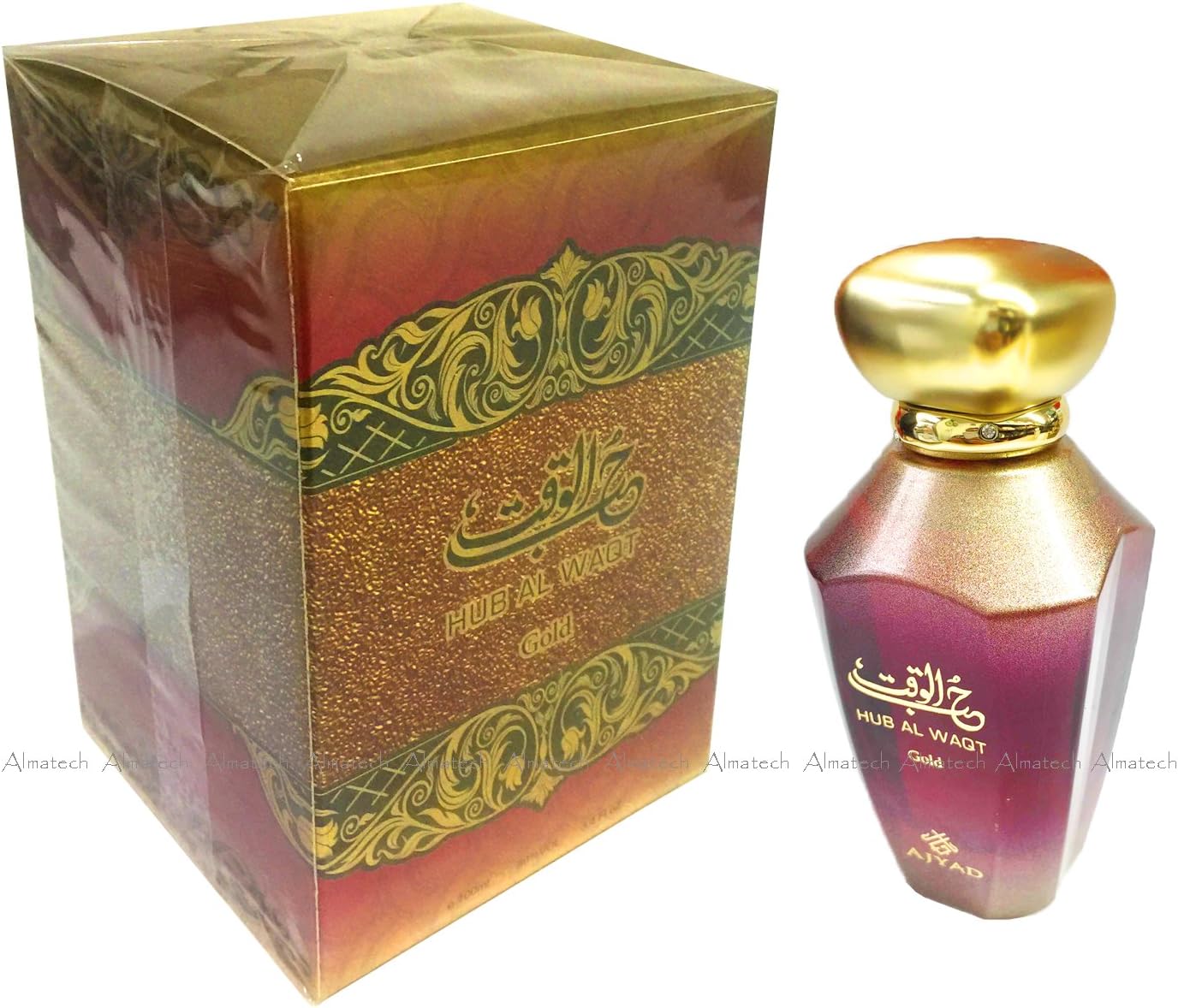 Hub Al Waqt 100ml By Ajyad Exotic Woody Musky Sandalwood Agar Rich Intense Amber