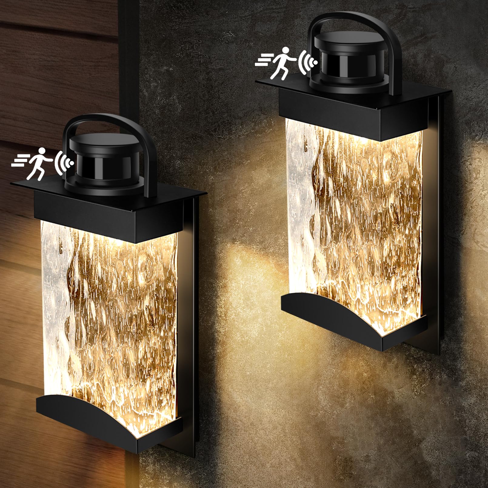 NEW HORIZON【CD＋2DVD】 Lamomo Motion Sensor Outdoor Lights, 2 Packs LED Integrated