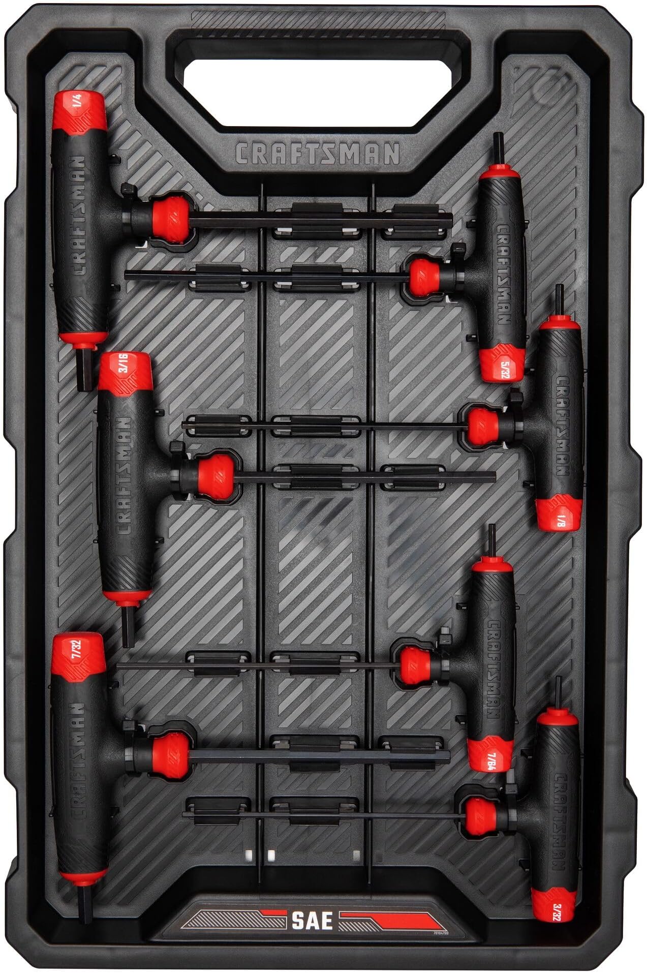 CRAFTSMAN THandle Allen Wrench Set with Storage, SAE, Hex Keys, 7